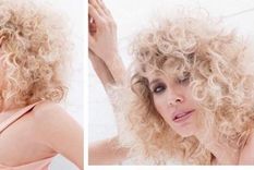 guillermina valdes: look ochentoso y malla super sexy