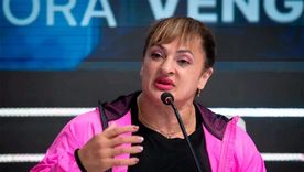 Alejandra Locomotora Oliveras permanece internada en el Hospital José María Cullen de Santa Fe tras haber sufrido un ACV isquémico el lunes pasado.