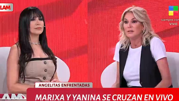 Marixa Balli y Yanina Latorre discutieron fuertemente en LAM, situación que se generó por el enojo de la panelista con la producción del programa. Marixa Balli y Yanina Latorre discutieron fuertemente en LAM, situación que se generó por el enojo de la panelista con la producción del programa.