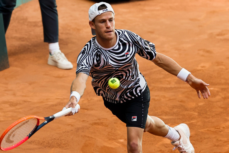 Schwartzman en caída libre: quedó afuera en la primera ronda del Masters 1000 de Madrid Foto: ESPN Tenis