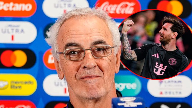 Jorge Fossati bancó a Messi por sus gestos a los hinchas mexicanos. Foto: @LaBicolor y Messi