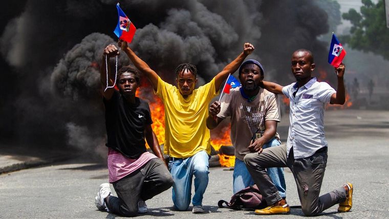 Haiti ha tenido numerosas manifestaciones últimamente; aunque en los meses recientes el clima se había tranquilizado. Foto: EFE