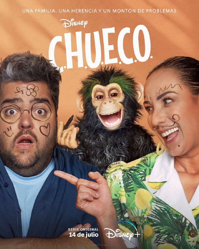 C.H.U.E.C.O DARÍO BARASSI Y CONSUELO DUVAL PROTAGONIZAN LA NUEVA SITCOM DE DISNEY+ LATINOAMÉRICA Foto: DISNEY