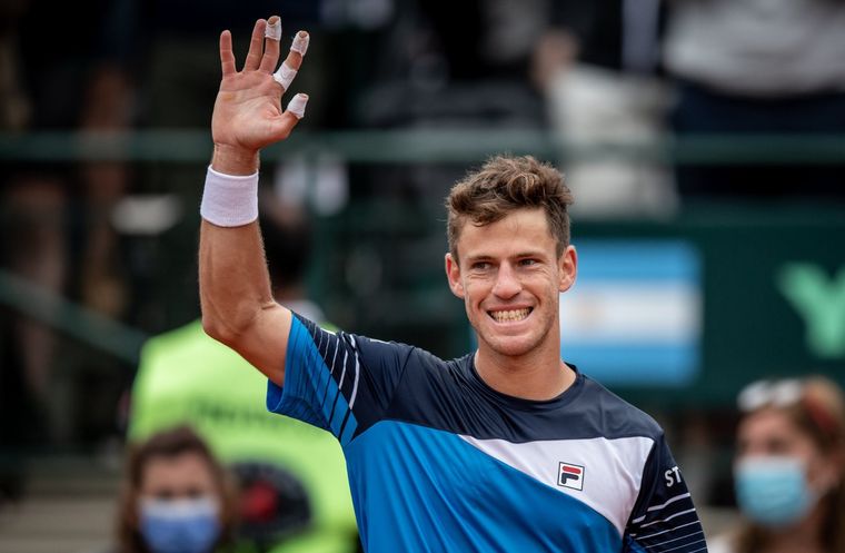 Diego Schwartzman. Foto: Twitter @dieschwartzman