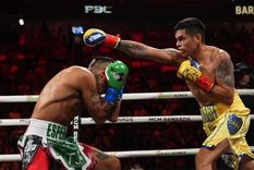 El hermano del Chino perdió en Las Vegas. Foto: @Pambol_Azteca