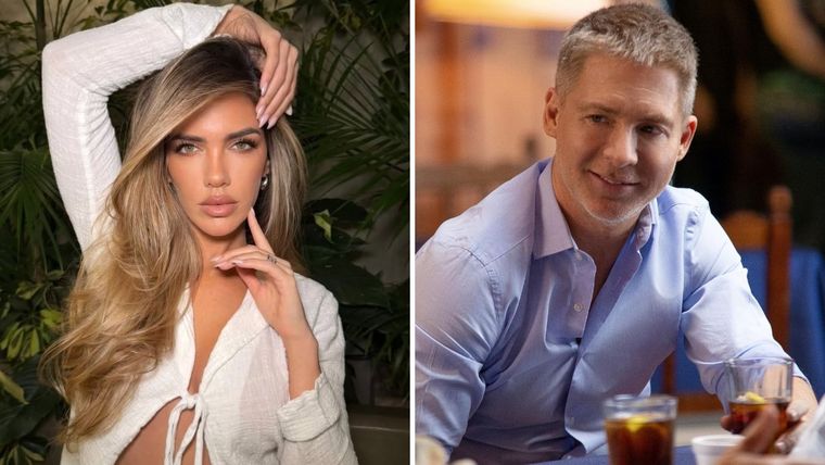 Rocío Robles y Adrián Suar están en pareja.