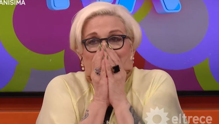 Carmen Barbieri protagonizó un tenso momento durante una nota con América TV. Foto: Captura de video El Trece