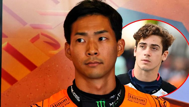 Hirakawa reconoció que la presencia de Colapinto influyó en su decisión. Foto: @ryohirakawa0307 y archivo