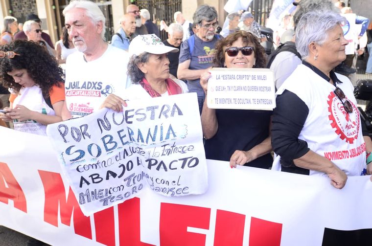 La marcha fue convocada por distintas organizaciones.