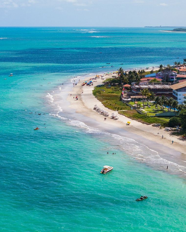 Esta es una de las playas más buscadas en el norte de Brasil durante el verano.