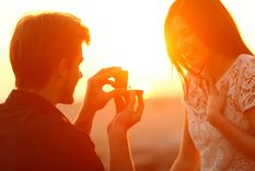 La pareja es oriunda de Mendoza y la propuesta de matrimonio sobrevino cuando ambos cumplían el viaje de sus sueños Foto: Shutterstock