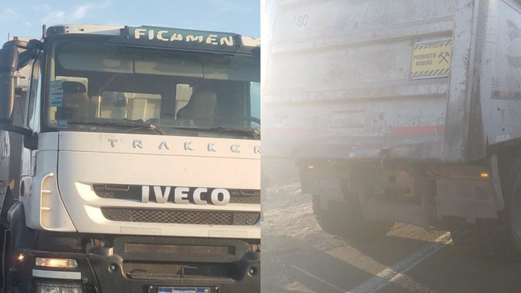 El camión Iveco que protagonizó el siniestro. El camión Iveco que protagonizó el siniestro.