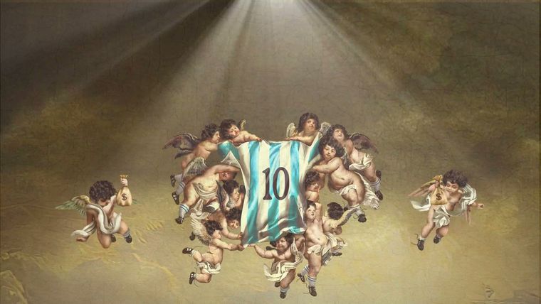 Paga Dios, la arriesgada campaña de Noblex Foto: Noblex