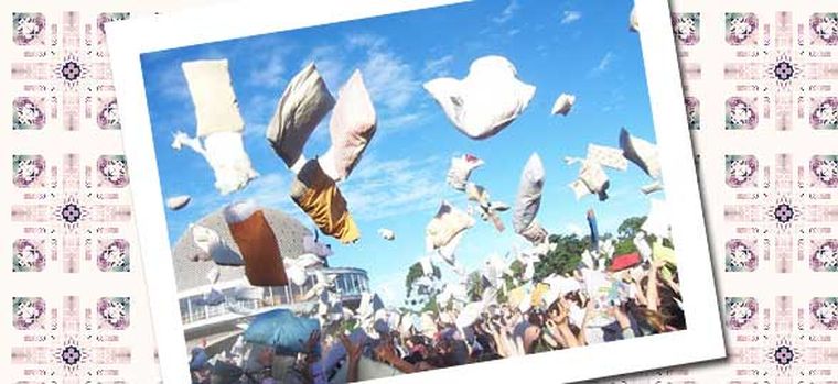 Flashmob realizado en Buenos Aires. Foto: Web