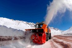 vialidad nacional ya despeja los accesos internacionales a mendoza