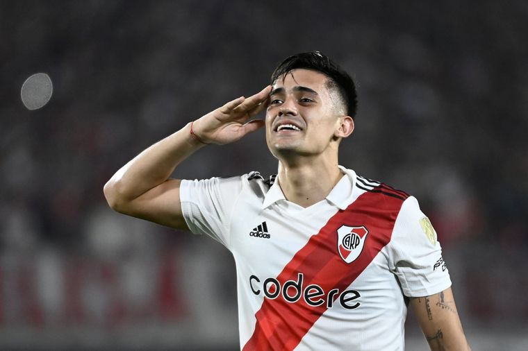 Solari y un doblete para la victoria de River sobre Inter Foto: River Plate