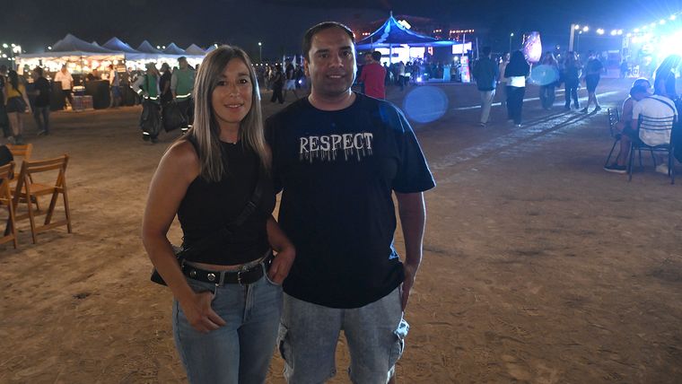 Celina Ledda y Emmanuel Vilchez. Celina Ledda y Emmanuel Vilchez.