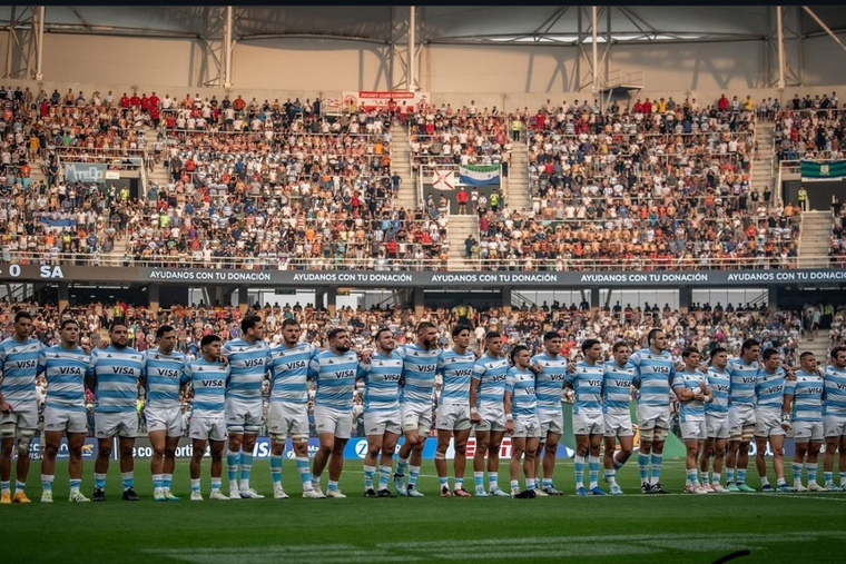 Los Pumas tendrán una gran sorpresa en el duelo ante Sudáfrica. Foto: Instagram @Gonyygarcia