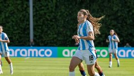 Magui Giménez defendió los colores de la selección argentina de fútbol femenino en varias oportunidades.