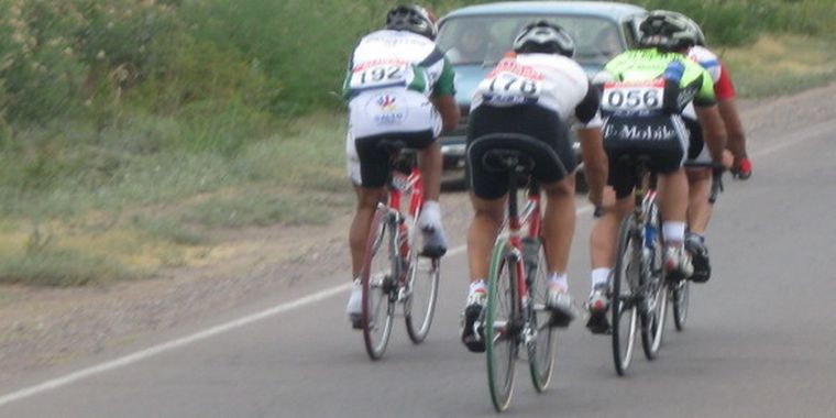 Esta tarde arranca la temporada de ciclismo en Lavalle. Foto: MDZ