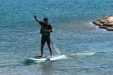 La única zona habilitada para nadar en Potrerillos es Bahía Príncipe.