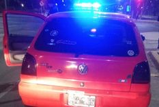 El auto fue recuperado en guaymallén El auto fue recuperado en guaymallén