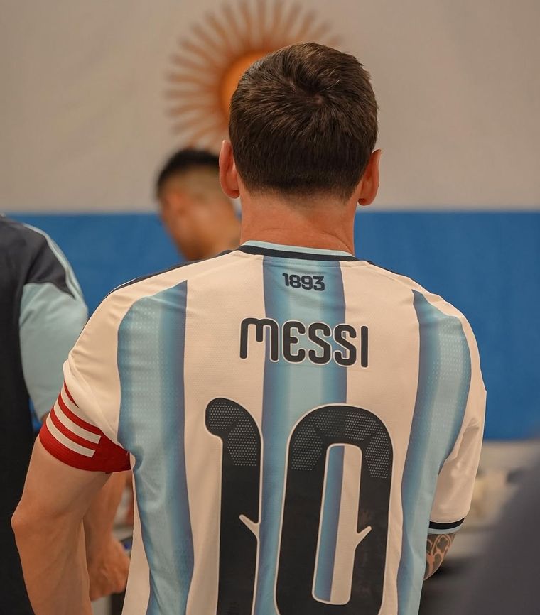 Las fotos que publicó Lionel Messi en Instagram tras el 2-0 ante Angola. Las fotos que publicó Lionel Messi en Instagram tras el 2-0 ante Angola.