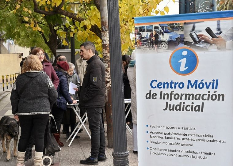 El móvil de información judicial brindará asesoramiento jurídico gratuito y orientación sobre trámites.