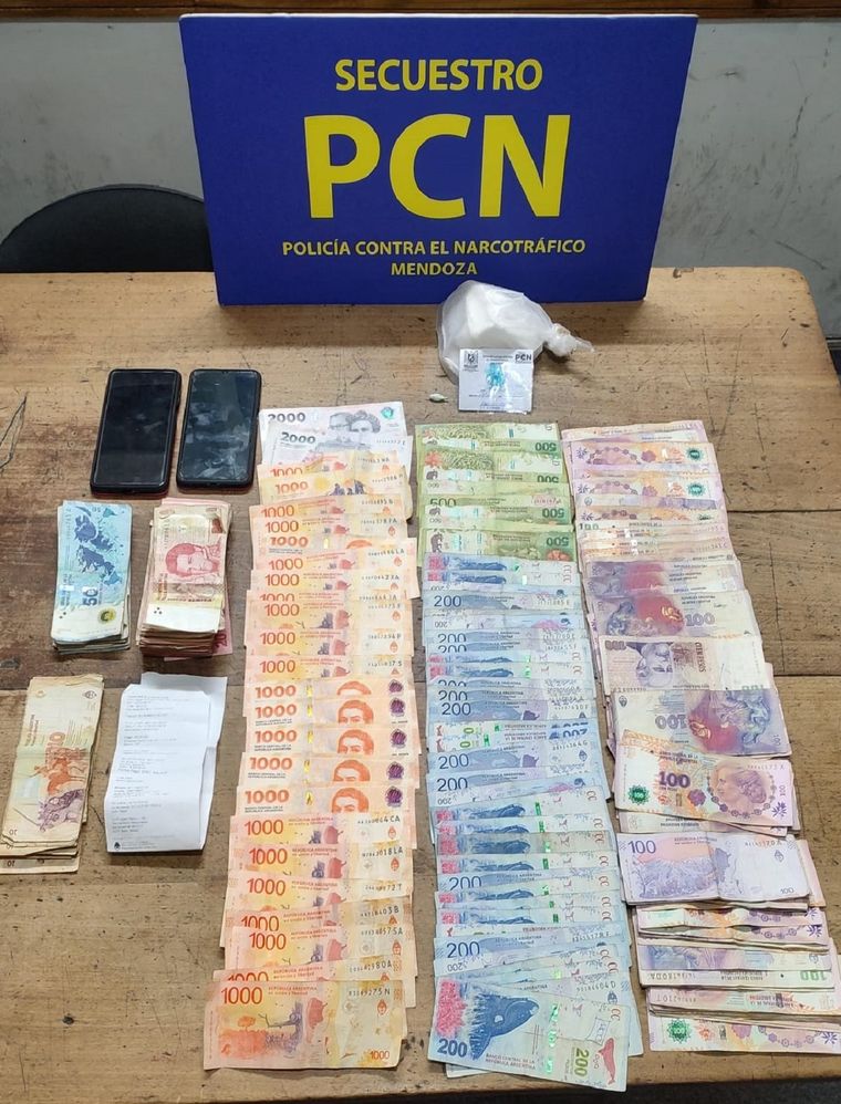 Operativo antidrogas en San Rafael Foto: Gentileza