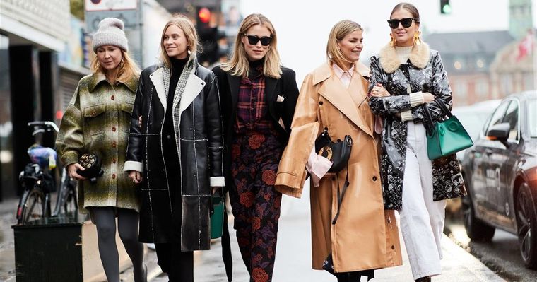 Abrigos de invierno. Foto: Pinterest.