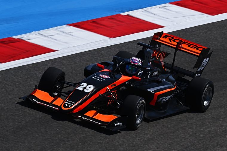 Franco Colapinto en acción. Foto: @FIAFormula3