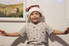 ahora por santi: la campana para ayudar a un nino con cancer