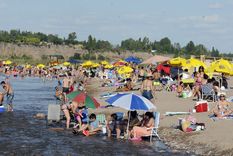se esperan tormentas en el este y en el sur y mucho calor en la ciudad