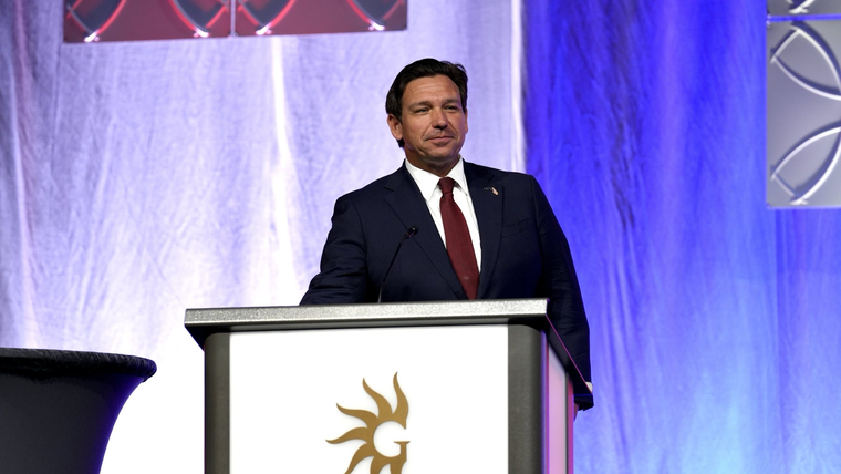 El gobernador de Florida, Ron de Santis. El gobernador de Florida, Ron de Santis.