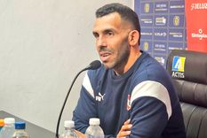 Carlos Tevez marcó el error puntual de Independiente en la cancha de Rosario Central Foto: Independiente Carlos Tevez marcó el error puntual de Independiente en la cancha de Rosario Central Foto: Independiente