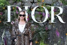 Jennifer Lawrence explica con su look cómo debe llevarse un tapado animal print Foto: Instagram