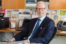 Stephen Heintz es el autor de Una lógica para el futuro, un reciente ensayo donde plantea la necesidad de adaptar el sistema internacional al mundo del siglo XXI. Foto: Aslan Habib Chalom