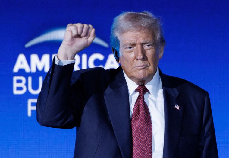 Donald Trump fue muy critico tras la elección de un candidato socialista demócrata.