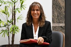 Adriana Dolonguevich, en la entrevista con MDZ. Foto: Rodrigo DAngelo / MDZ