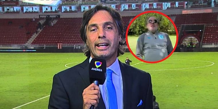 Gustavo López criticó a Francella y un ídolo de otro club del fútbol argentino lo atacó.