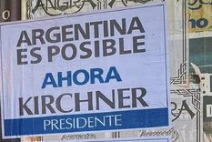 en mendoza tambien aparecieron carteles de kirchner presidente en mendoza tambien aparecieron carteles de kirchner presidente