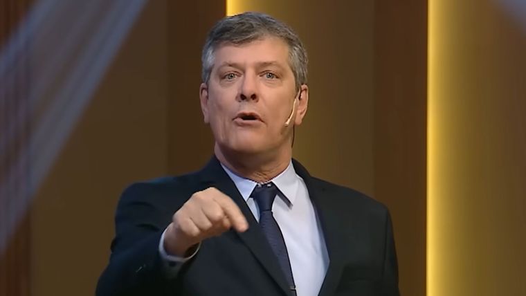 El periodista fue contundente. Foto: captura de video/ El Trece. 