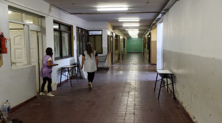 El SUTE hizo ayer un paro contra las clases presenciales. Foto: ALF PONCE MERCADO / MDZ