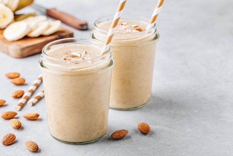 Estos batidos te harán ganar masa muscular Foto: Shutterstock