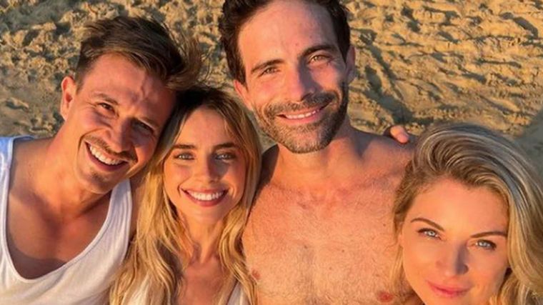 El elenco de Noche de Bodas El trágico final se dio para dos del elenco quienes murieron ahogados al ser tapados por una ola. Foto: Fuente: Imagen / Archivo