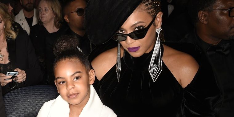 Beyoncé y su hija Blue Ivy Foto: Archivo