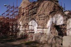 Lo único que prevalece son las ruinas del templo jesuita, conocidas como ‘Ruinas de San Francisco’, en el Área Fundacional de la Ciudad de Mendoza Foto: Mendoza Ciudad