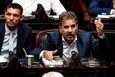 Cristian Ritondo, jefe del bloque PRO, pidió sesionar el miércoles que viene a las 12. Foto: Télam Cristian Ritondo, jefe del bloque PRO, pidió sesionar el miércoles que viene a las 12. Foto: Télam