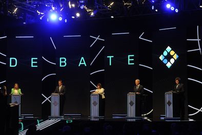 MDZol | Más de 4 millones de personas vieron el debate en directo: audiencias que la televisión no lograba reunir desde la era del broadcasting. Foto: Télam