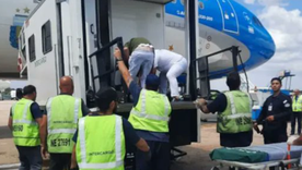 Luego de la caída del elevador, seis personas resultaron heridas. Luego de la caída del elevador, seis personas resultaron heridas.